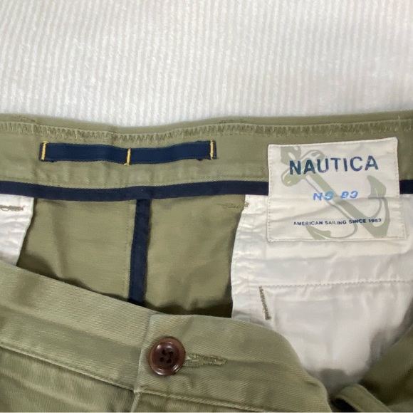 Nautica Rigger Olive Green Shorts size 38 - Picture 4 of 8